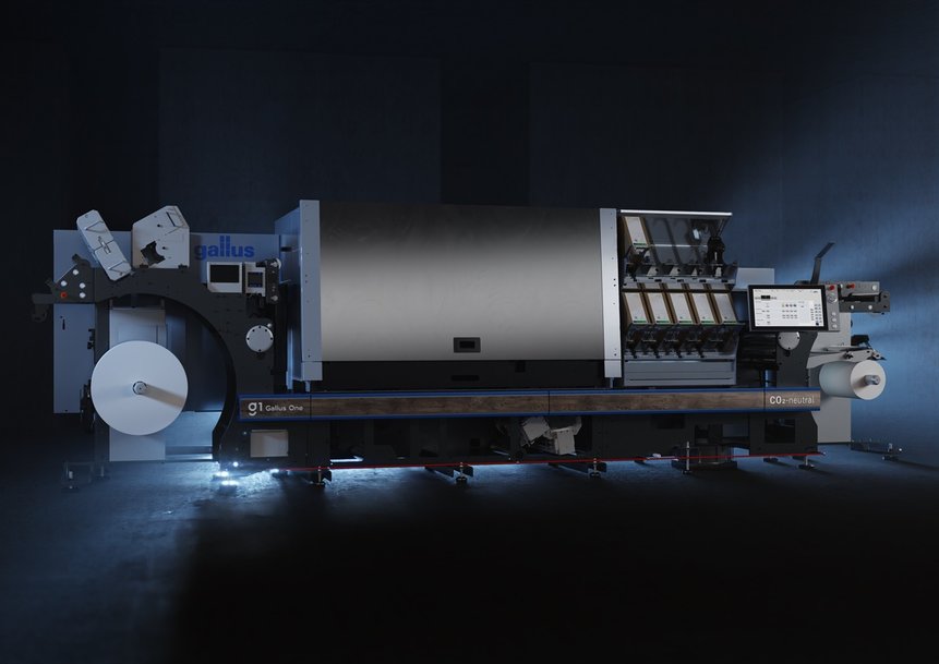 Gallus bringt volldigitale Inkjet-Druckmaschine für Etiketten auf den Markt und macht rentable digitale Rolle-zu-Rolle-Etiketten erstmals ohne TCO-Bedenken möglich